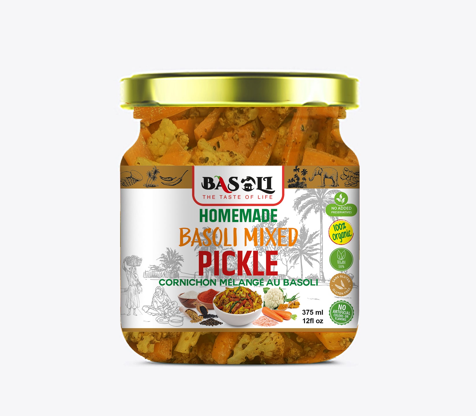 Basaoli Basoli Mixed Pickle – Basoli Sauces