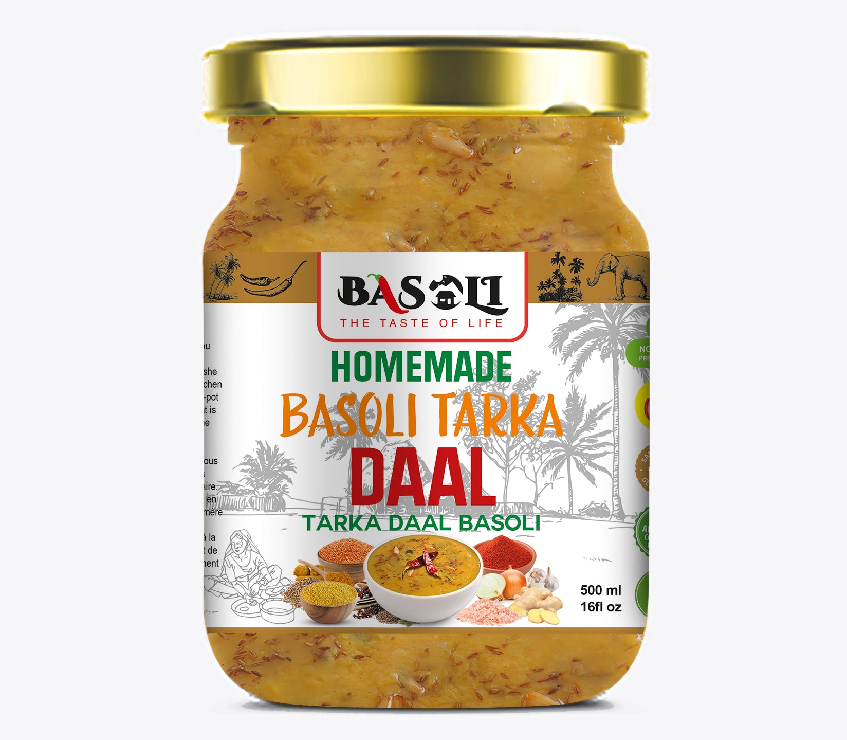 Basaoli Basoli Tarka Daal – Basoli Sauces