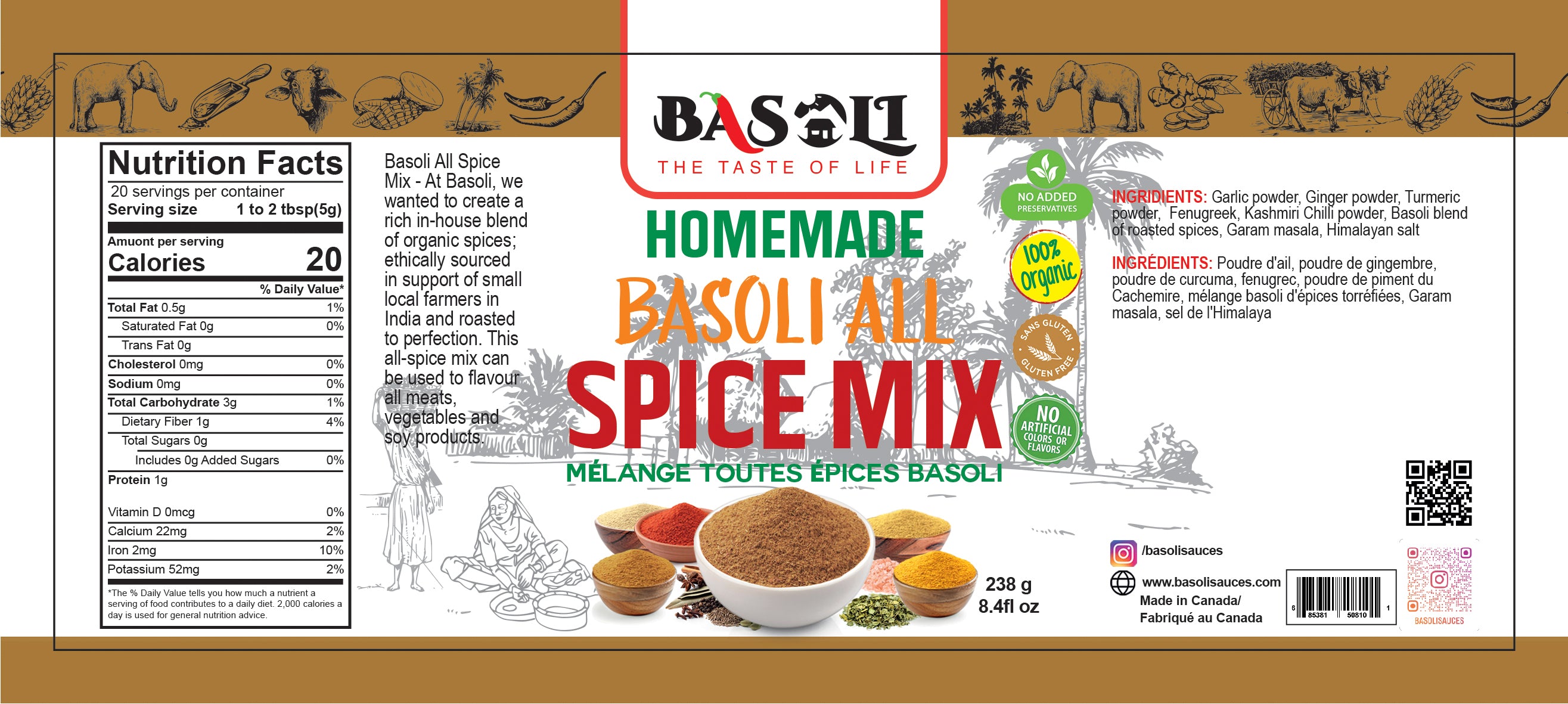 Basoli All-Spice Mix – Basoli Sauces