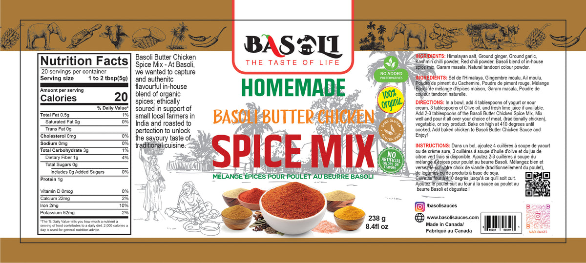 Basoli Butter Chicken Spice Mix – Basoli Sauces